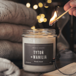 Handcrafted scented candle