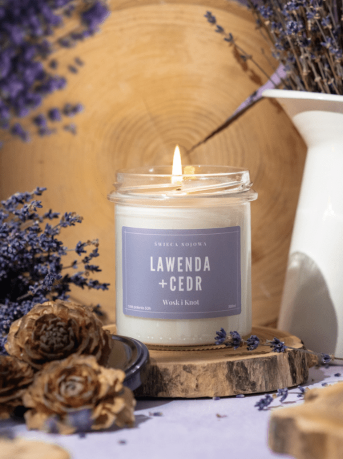 Handcrafted scented candle - Image 6